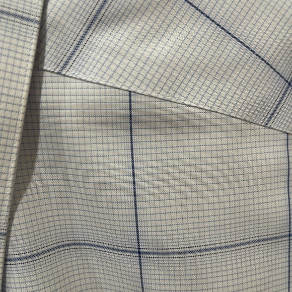 Calvin Klein Blue Casual Button Down Shirt Infinite Non Iron 4XL 34/35 - Picture 6 of 14